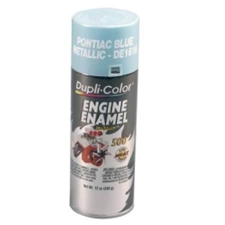 Safety First DE1616 12 oz Pontiac Blue Metallic Engine Enamel Paint with Ceramic SA728174
